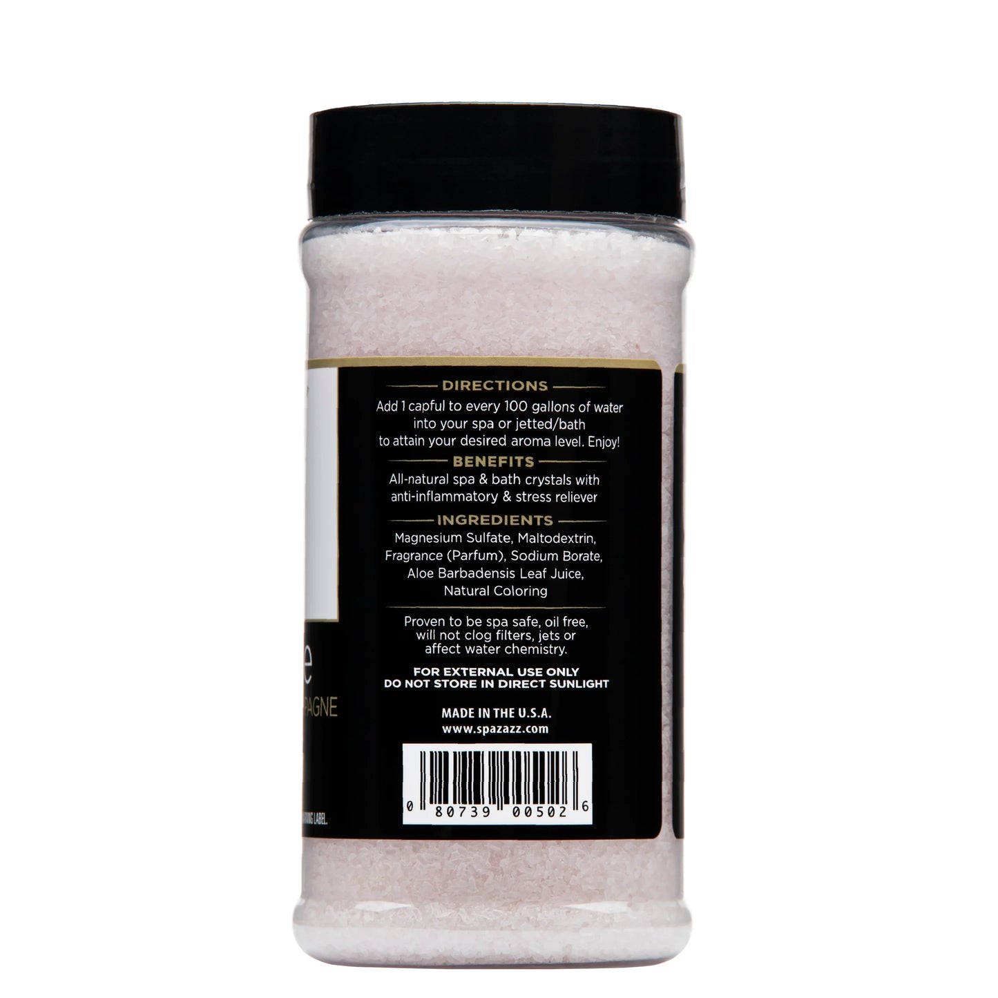 SpaZazz Strawberries n' Champagne - Romance (17 oz) 482g