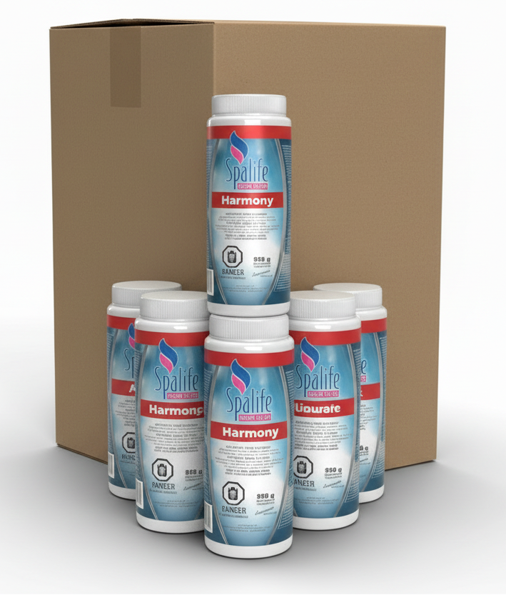 Spa Life Shock with shipping box